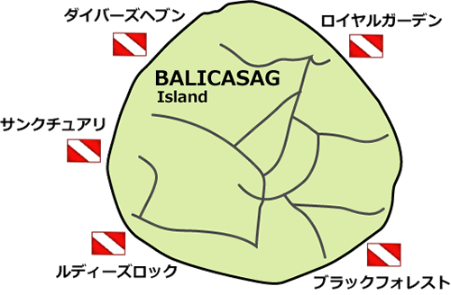 バリカサグ　地図